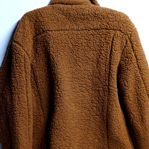 FOREVER 21 Teddy Coat Jacket Soft - Picture 2 of 3